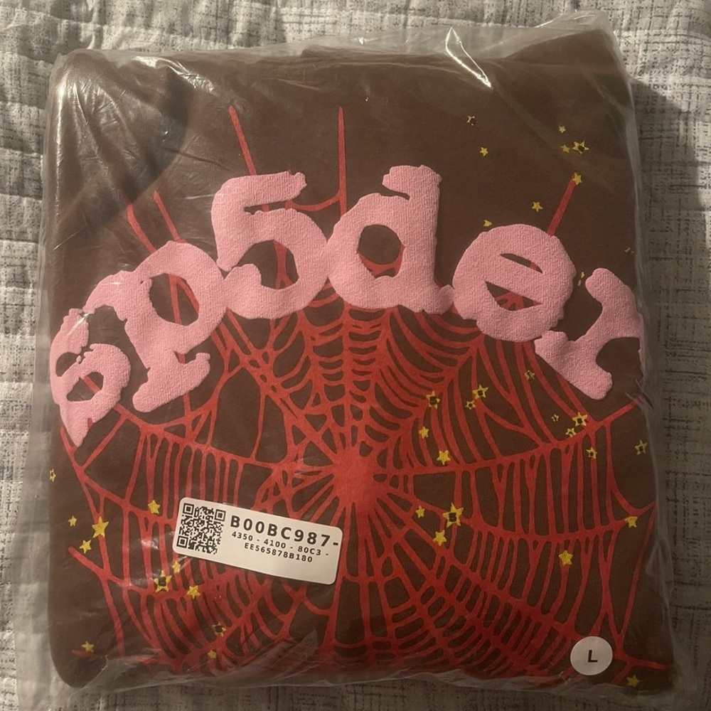Spider Worldwide Brown Hoodie